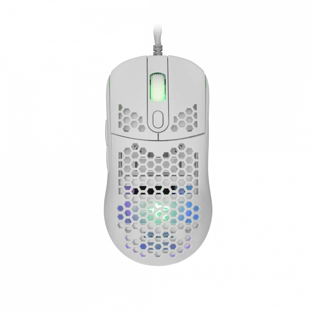 souris White Shark GAMING MOUSE GM-5007 GALAHAD / 6.400 dpi - White