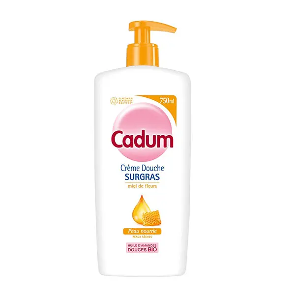 Crème douche surgras au miel de fleurs - Soin nourrissant pour peau douce et protégée