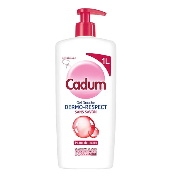 Gel douche dermo-respect sans savon – Douceur et protection pour peaux sensibles