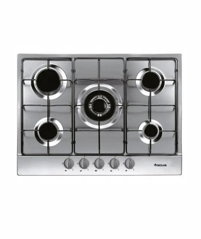 plaque de cuisson 5 Feux - F407X - Inox