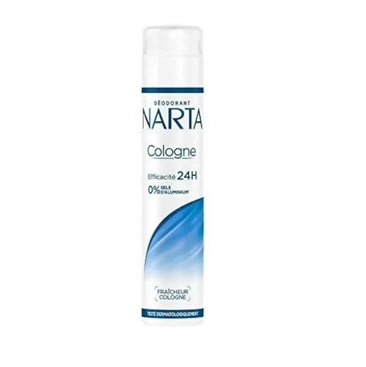 NARTA Déodorant Femme Fraicheur Cologne Efficacité 24h 200 ml