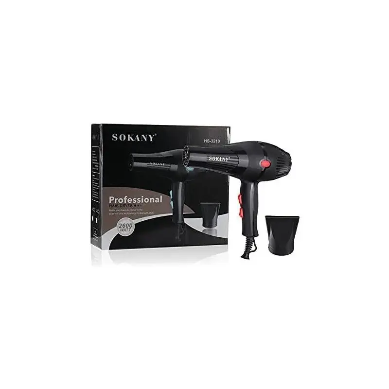 Sèche Cheveux 2600w Professionnel Sokany HS-3210 -