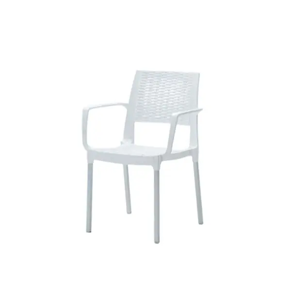 Chaise Rotion - Blanc - En plastique