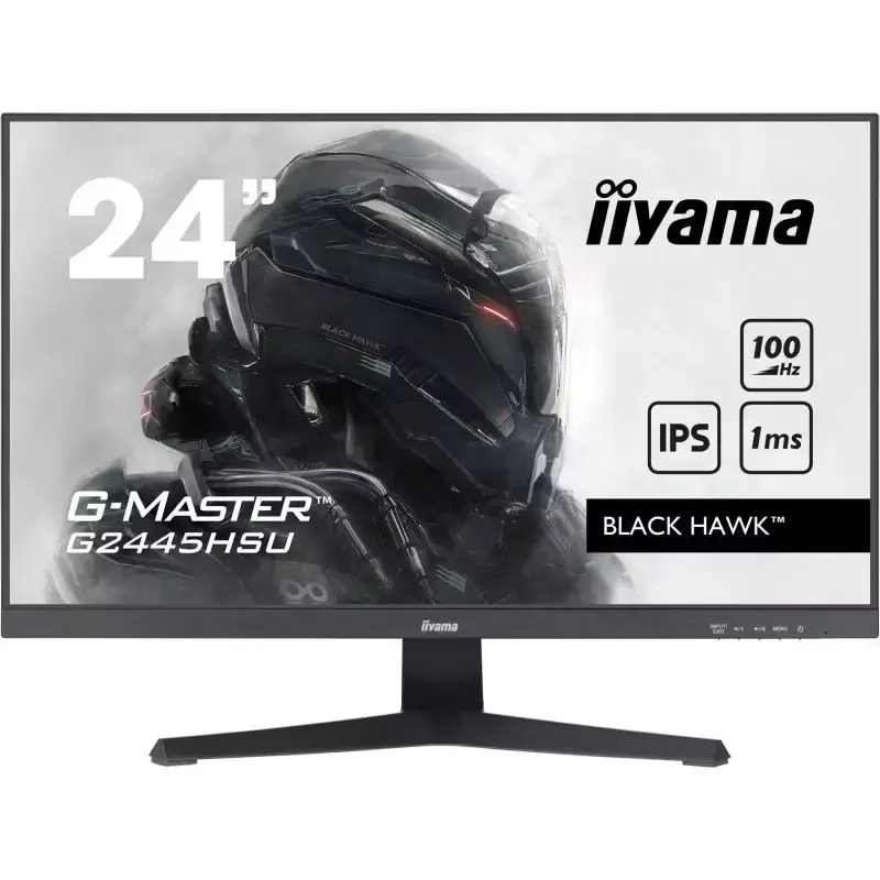 Écran gaming iiyama G-MASTER G2445HSU-B1 24" IPS Full HD / 100 Hz / Noir