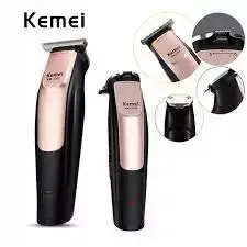 Tondeuse professionelle à cheveux électrique rechargeable Km 3202 - Noir/ Gold