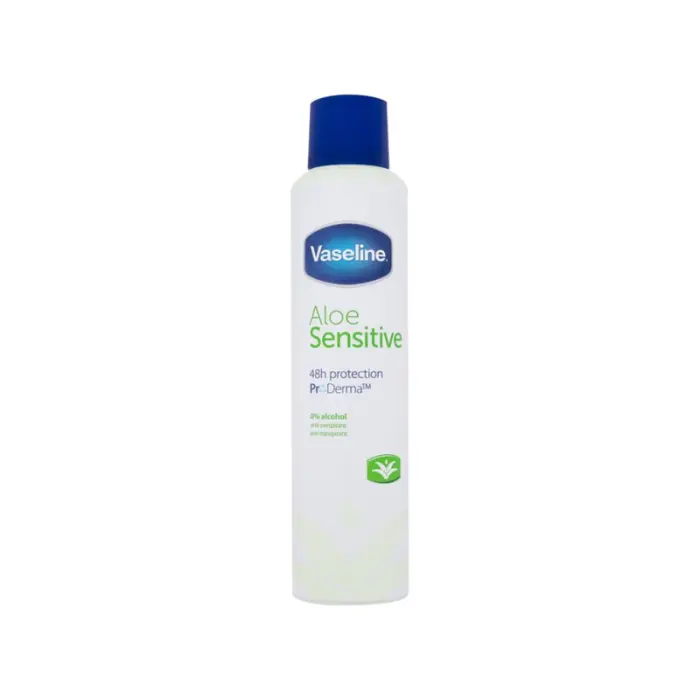 Vaseline Déodorant Femme Aloe Sensitive 48 Heures De Protection 250 ml