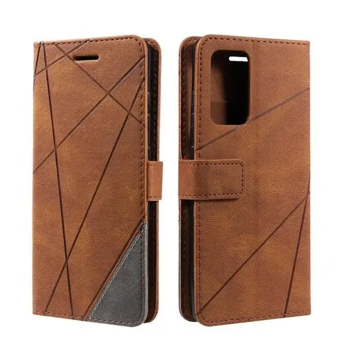 Etui Portefeuille pour Samsung Galaxy S20 Ultra Rabat Magnétique Marron