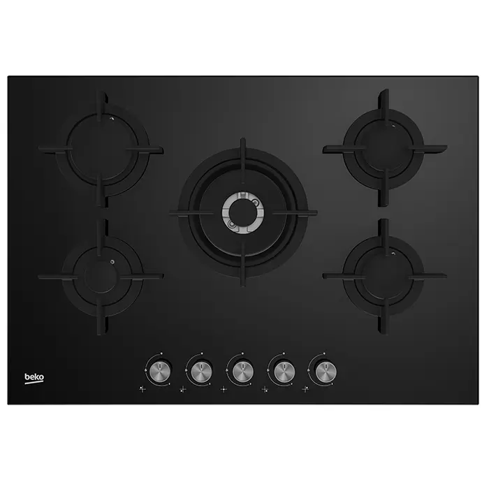 Plaque de cuisson 5 Feux - Noir