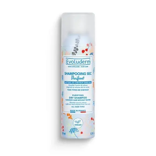 Evoluderm Shampoing Sec Tous Types de Cheveux 200 ML
