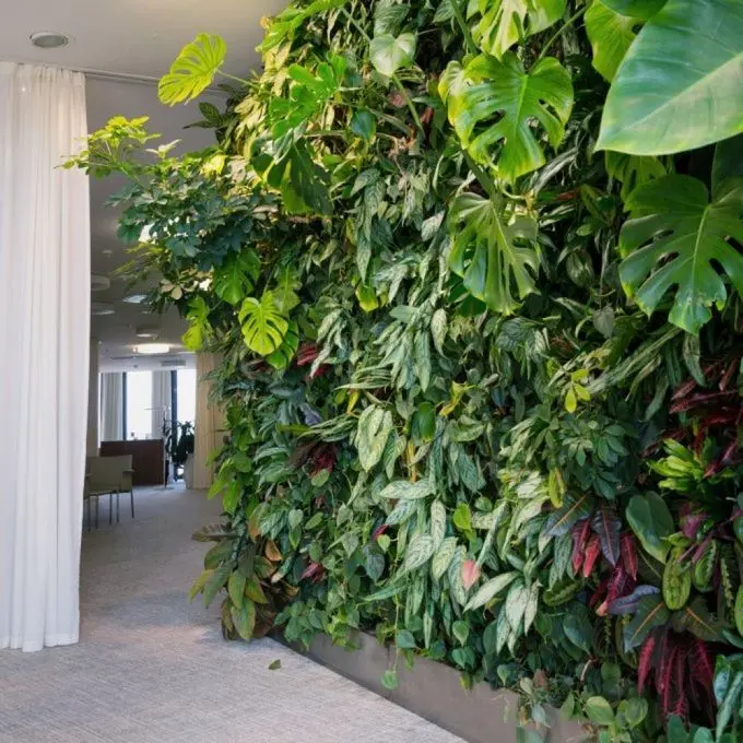 Panneau décoratif 3D FLORIDA - Mur végétal artificiel - 50cm*50cm