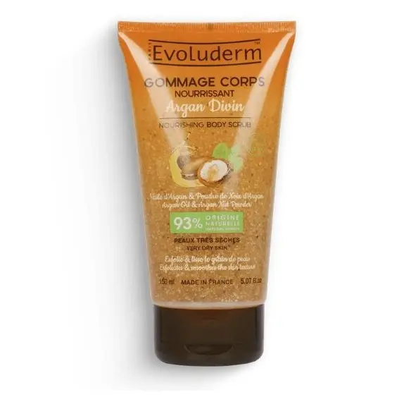 EVOLUDERM Gommage Corps Nourrissant Argan Divin 150ml