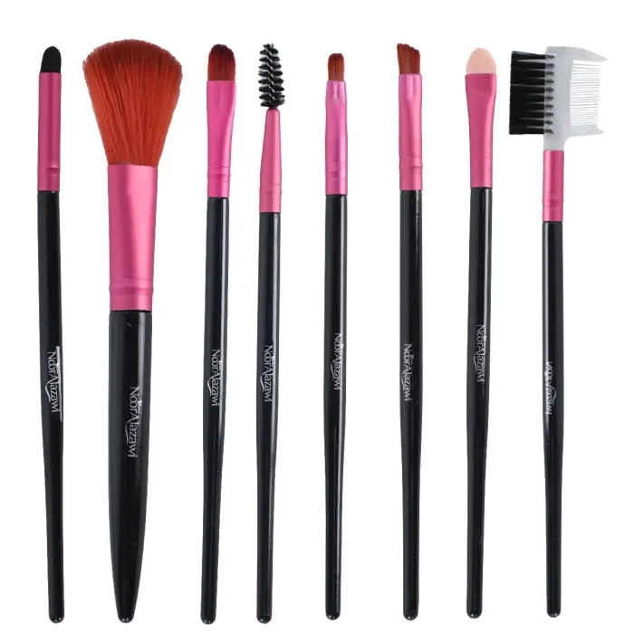 Pinceaux de maquillage 8 pièces-Rose
