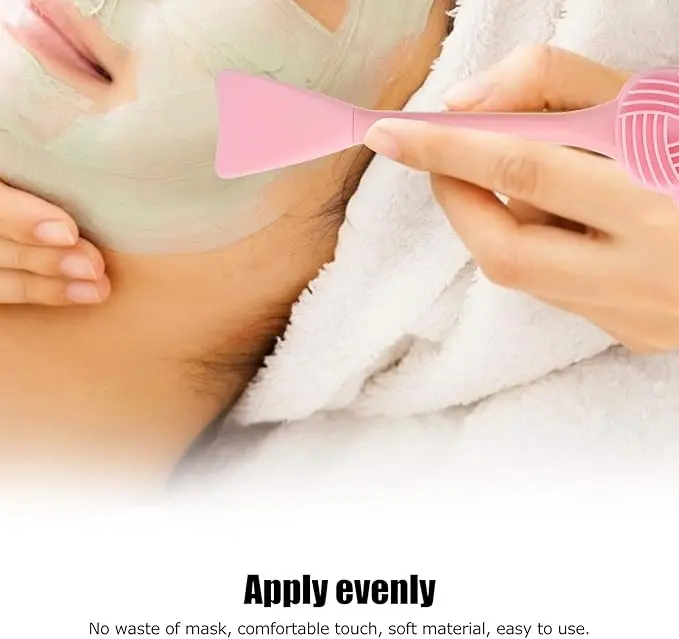 Brosse Nettoyante & Masque Pour Visage En Silicone