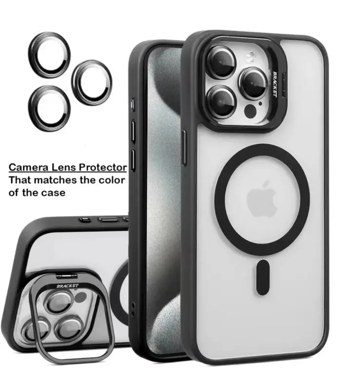 Coque pour iPhone 15 Pro MagSafe Noir