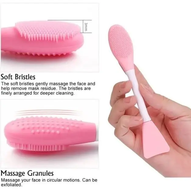 Brosse Nettoyante pour Visage Rose