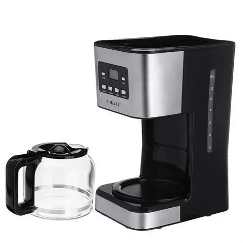 Cafetière à Café Programmable Automatique Numérique 12 Tasses 950 W - 1,5 L