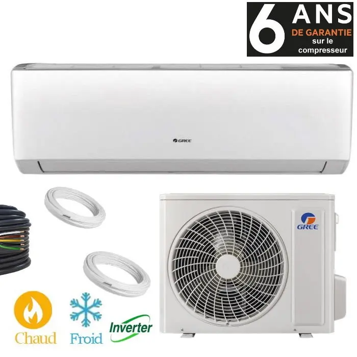 CLIMATISEUR INVERTER TROPICALISÉ 18000 BTU CHAUD&FROID - GARANTIE 3ANS
