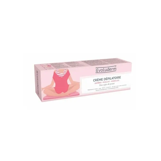 Evoluderm Crème Dépilatoire ALOE VERA 150 ml