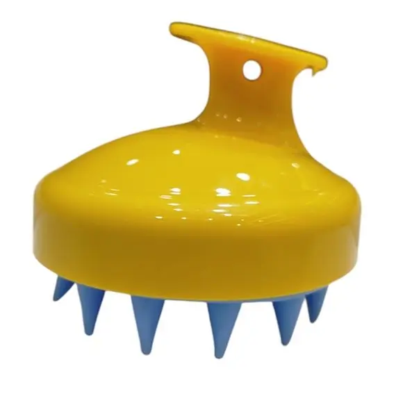 Brosse de Massage Capillaire en Silicone