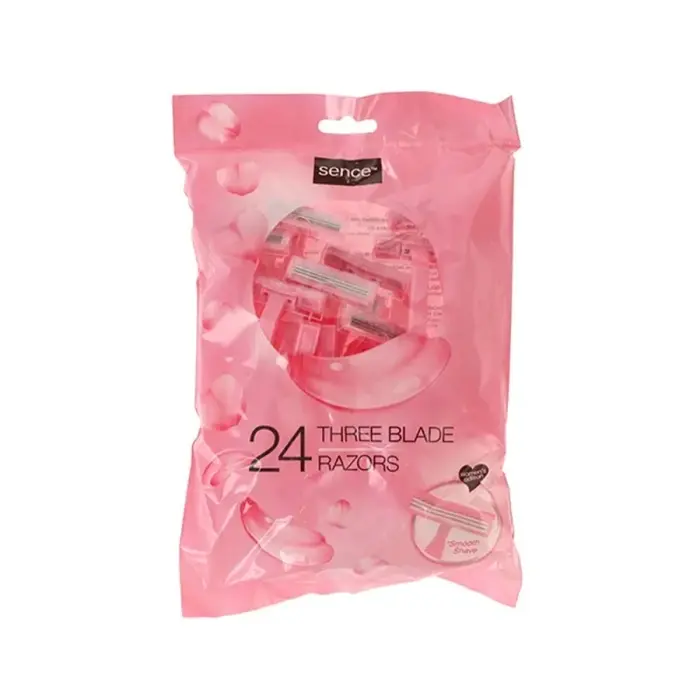 Sence Lot De 24 Rasoir pour Femmes 3 Lames