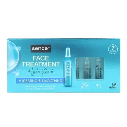 SENCE Sérum Kit 7 Ampoules Soin Visage Hydro Shock Acide Hydraulique