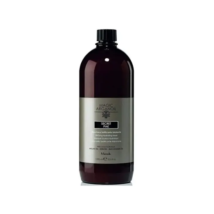 NOOK Masque Aux Huile D'argan & Macadamia & Kératine Cheveux Secs 1L