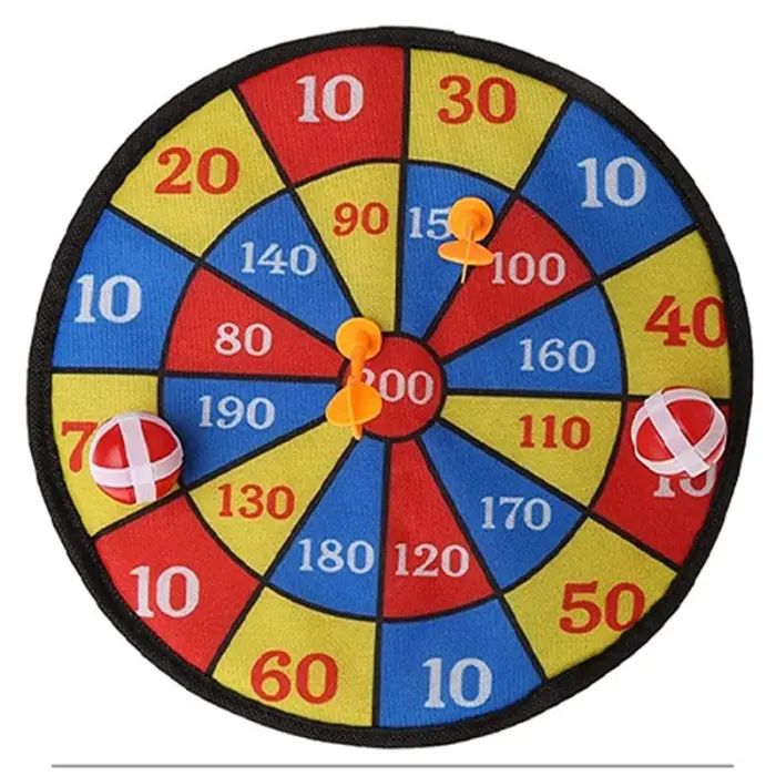 Jeu de Fléchettes en Tissu pour Enfants
