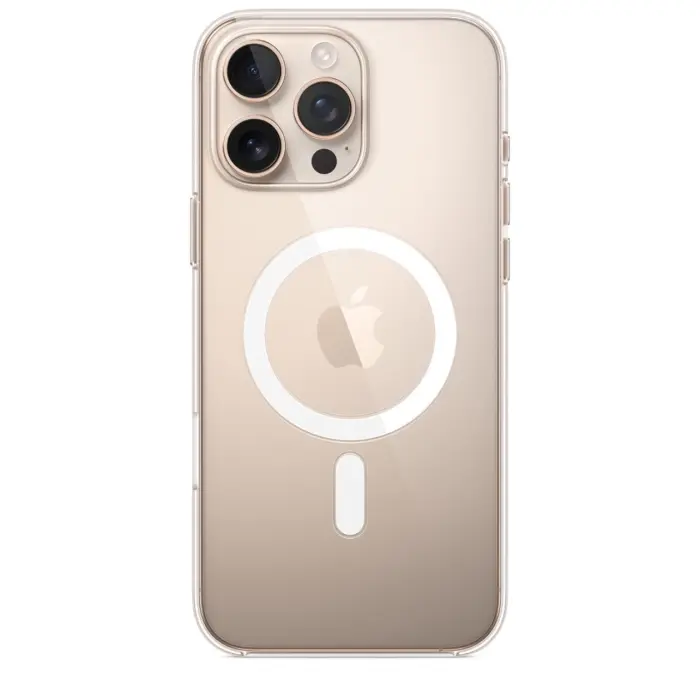 Coque pour iPhone 16 Pro MagSafe Magnetic Clear Transparent