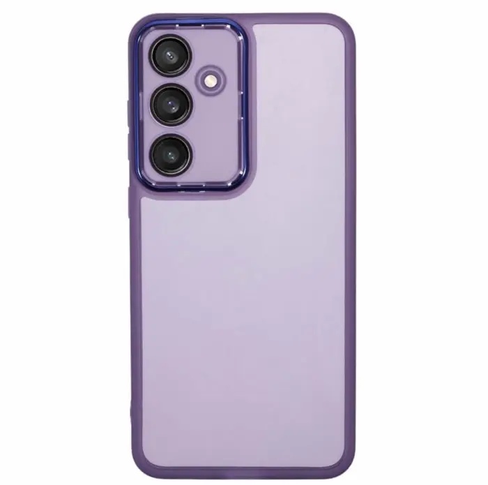 Coque pour Samsung A34 5G Soft Silicone AntiChoc Violet