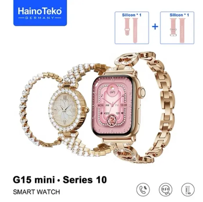 Montre Connectée Haino Teko G15 Mini Series 10 Écran AMOLED 42mm