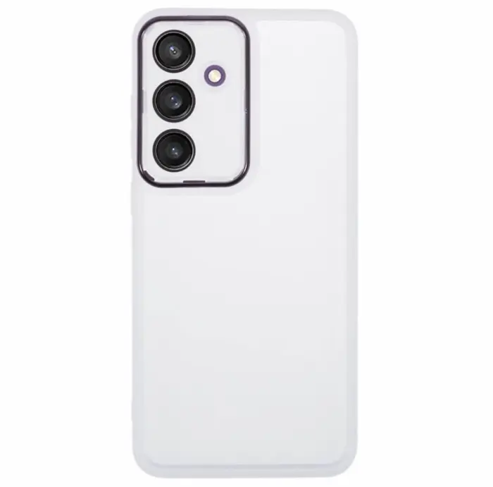 Coque pour Samsung A25 5G Soft Silicone Anti Choc Blanc