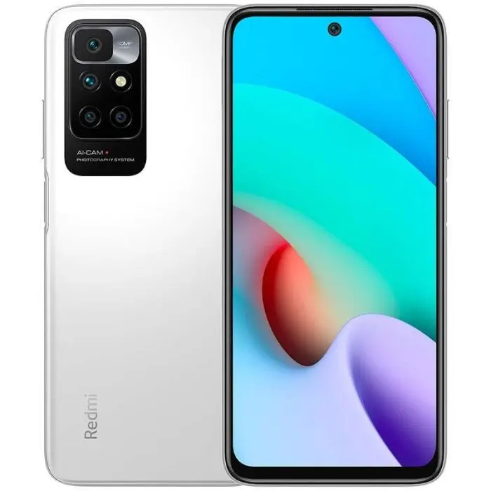 Smartphone Xiaomi Redmi 10 2022 / 6 Go / 128 Go / 4G / Blanc