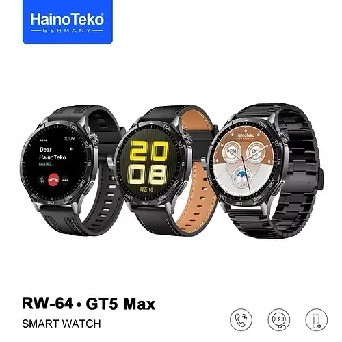 Smart Watch Haino Teko RW-64 GT5 Max Avec 3 Bracelets