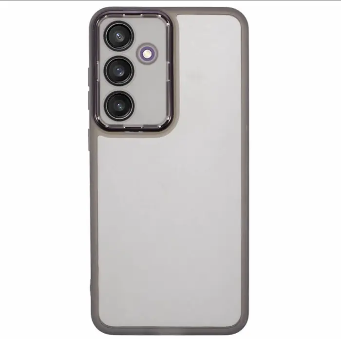 Coque pour Samsung A24 4G Soft Silicone Anti Choc Noir