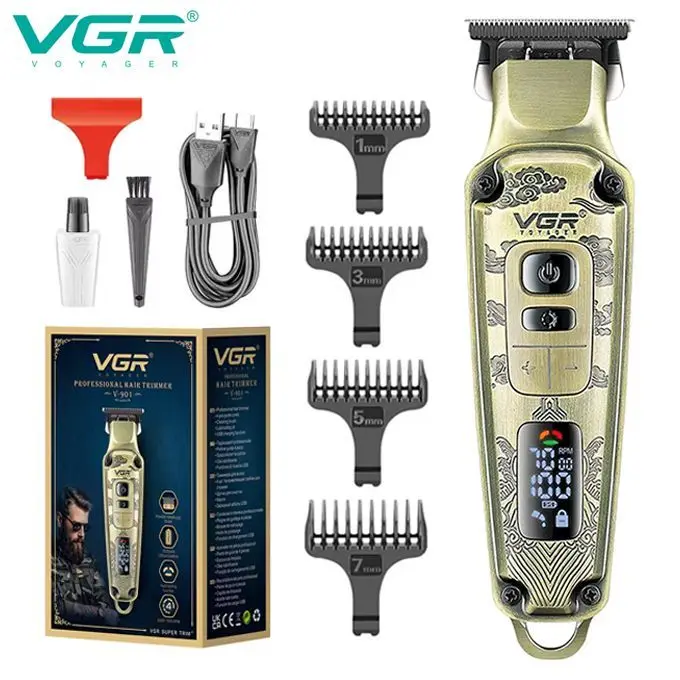 Tondeuse Cheveux Professionnelle - Rechargeable avec Vitesses Turbo