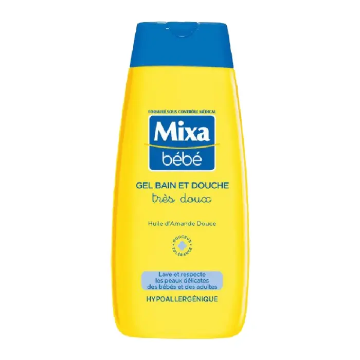 Gel Bain Et Douche Pour Peaux délicates des Bébés et Adultes 200 Ml