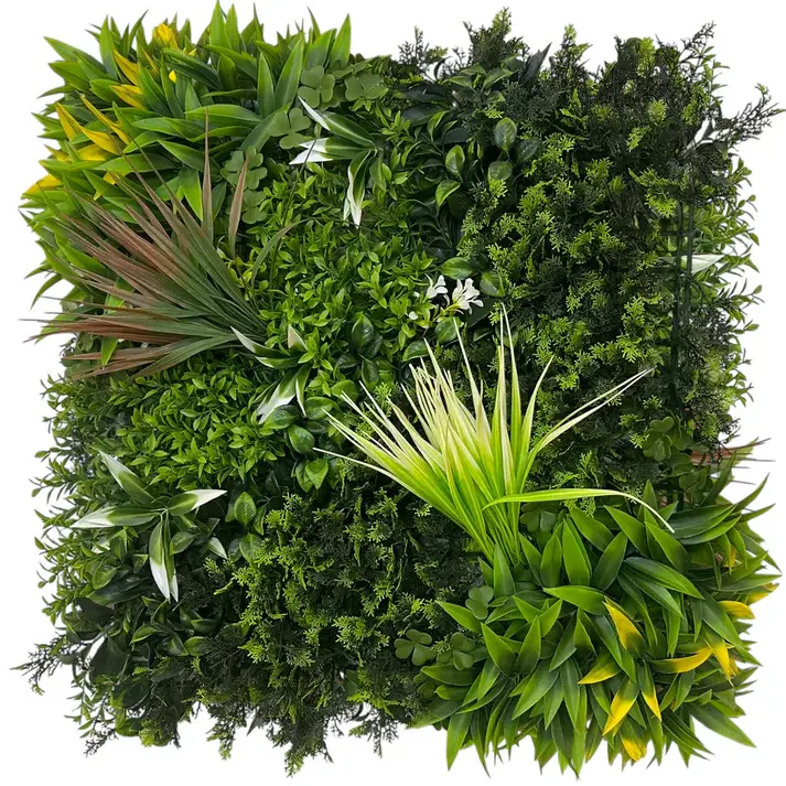 Panneau décoratif 3D JAMAICA - Mur végétal artificiel - 50cm*50cm