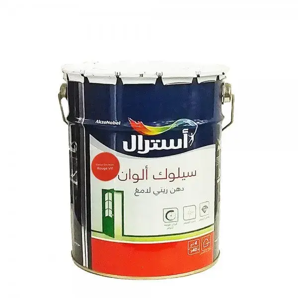 LAQUE CELLUC ROUGE VIF 4KG ASTRAL TUNISIE