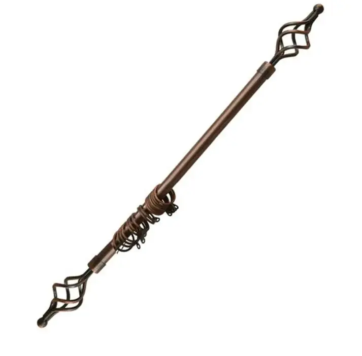 Tringle Extensible pour Rideau en Acier – Ø25 mm - Bronze