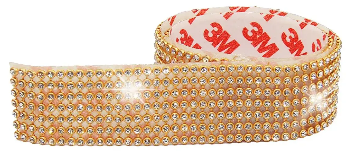 3M Ruban de strass adhésif GOLD 24mmx400mm