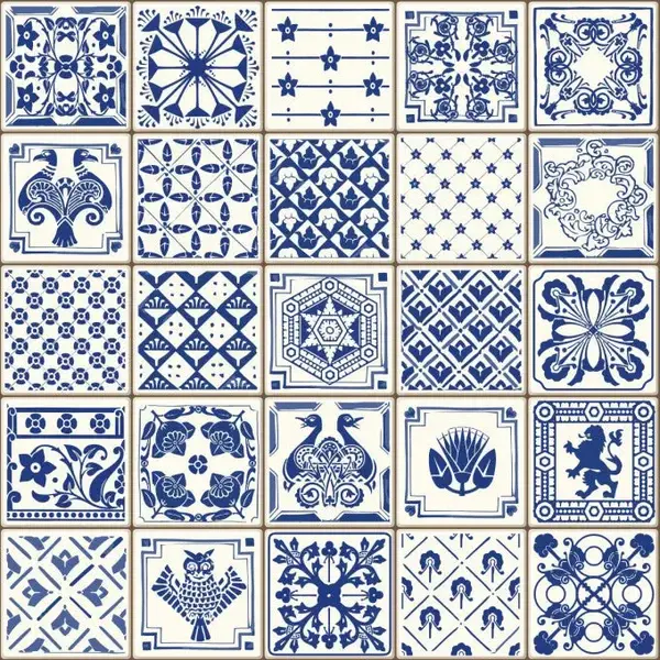 Carreau PVC Indigo 30cmx30cm