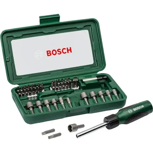 Coffret de vissage - Clé Douille et Embout - 46 piéces