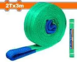 Ceinture de Levage - Sangle - Elingue plate double – 2T - 3 Metre