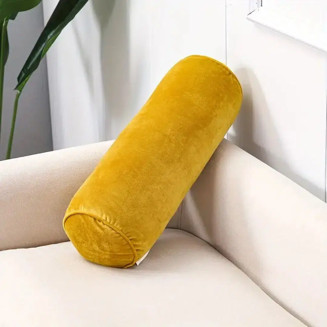 Coussin traversin velours