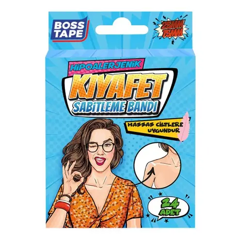 Fixation de vêtements et corp 75mmx25mm (24pcs)