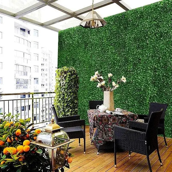 Lot de 10 Panneaux décoratif 3D MAZARA - Mur végétal artificiel - 60*40cm