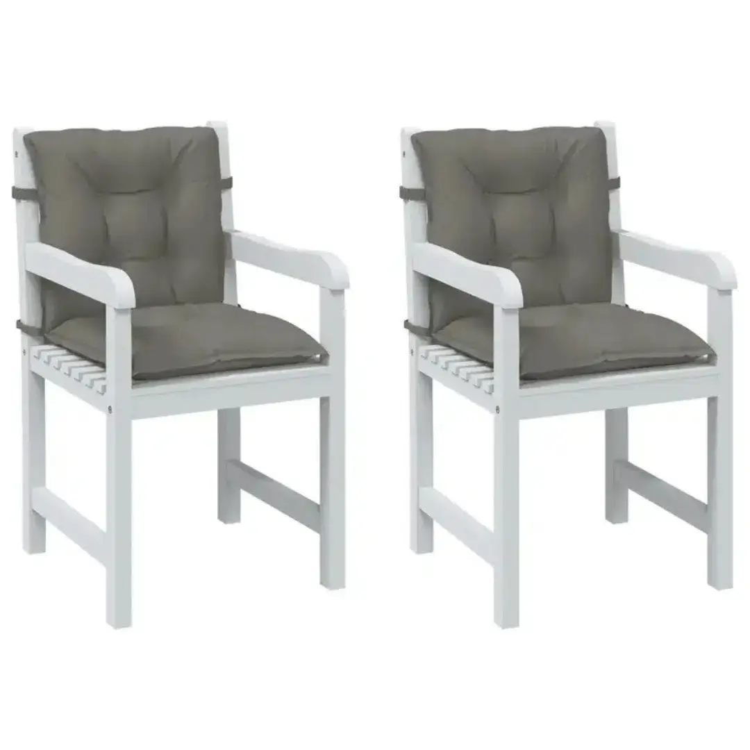 2 Coussins de chaise anti uv exterieur/interieur