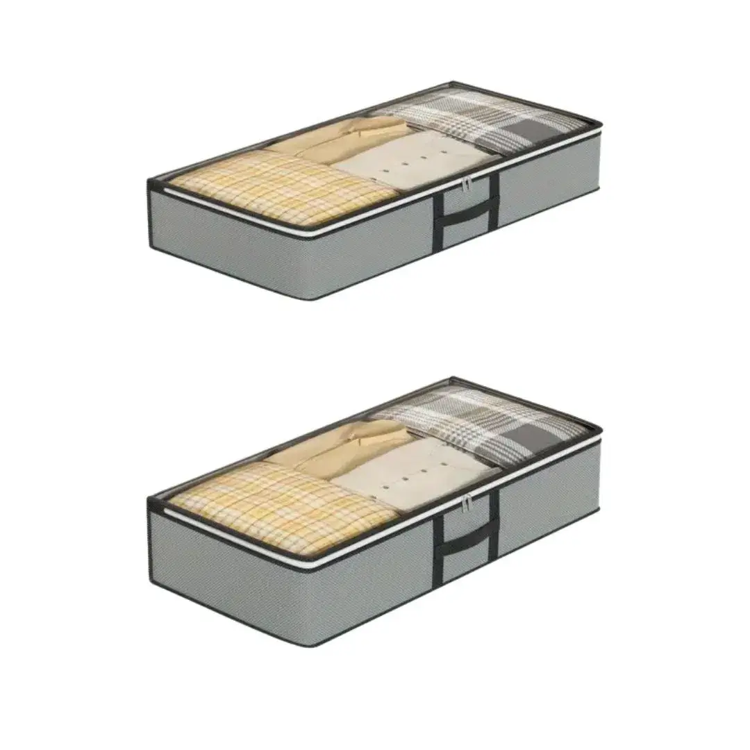 valisette de Rangement Semi-Rigide avec Couvercle Transparent