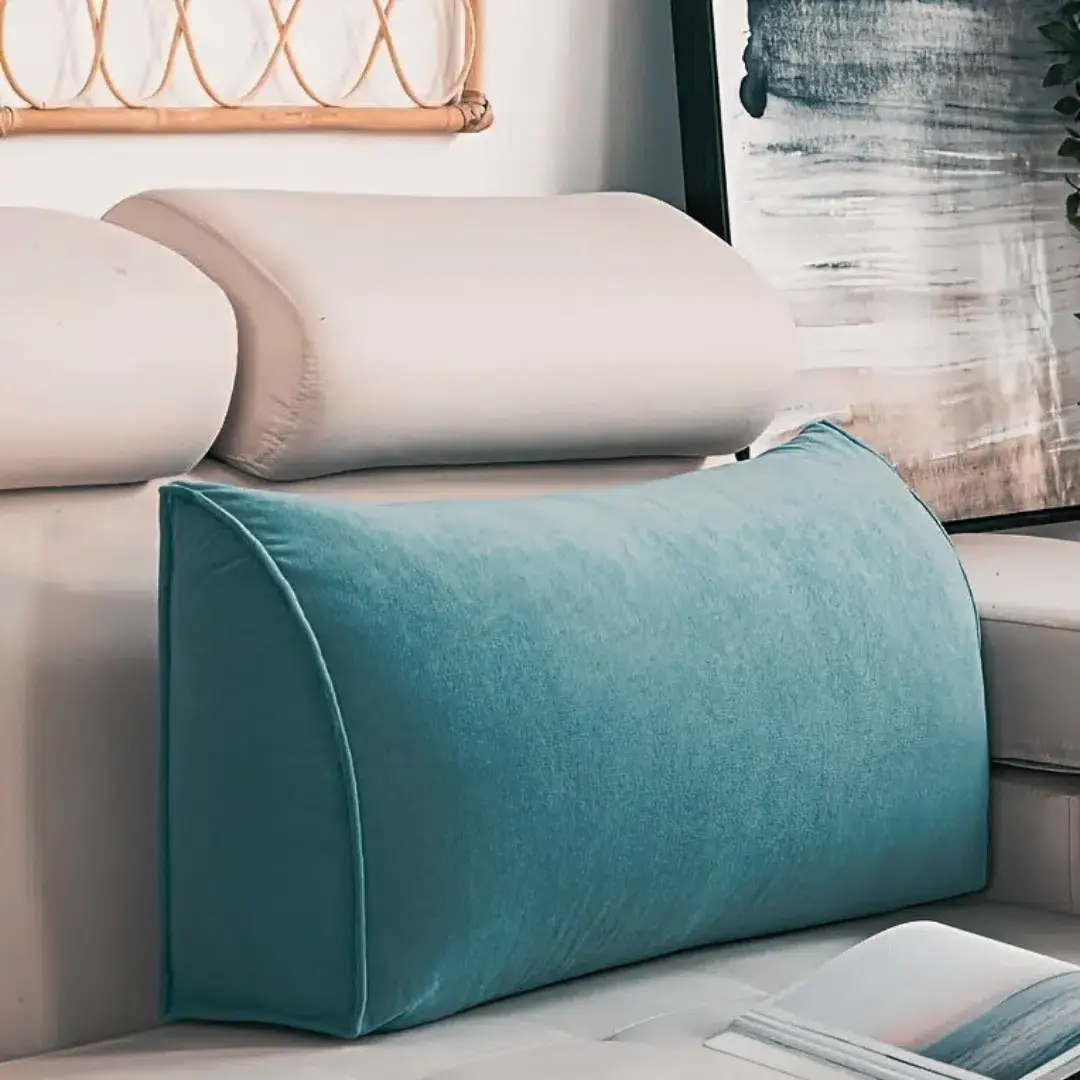 Grand Coussin de Dos OLI – Confort & Élégance en Velours