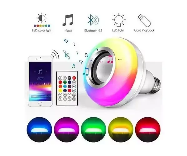 Ampoule LED RGB - Bluetooth - USB - play music